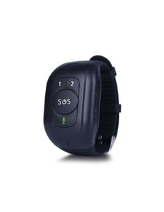 Leotec Senior Smart Band 4G - Geolocaliza en Tiempo Real - Localizacion Par Medio de Redes WiFi et LBS - Monitor de Ritmo Cardia