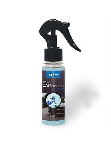 Prady Ambientador Coche Oceano - Flacon de 100 ml - Spray pulvérisateur