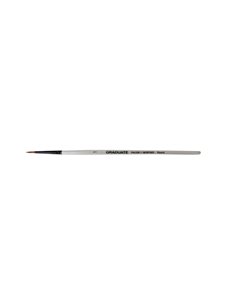 Daler Rowney Graduate Pincel Multitecnica - Pelo Sintetico - Mango Corto - Redondo Nº1
