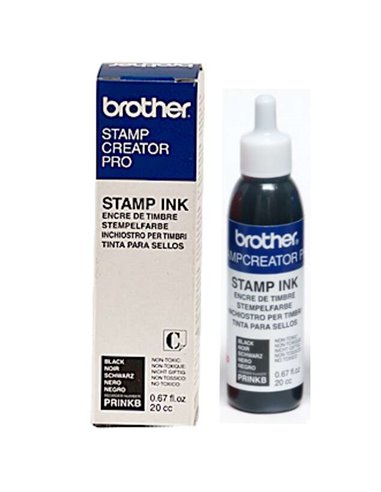 Brother Bote de Encre Negra Pour Maquina de Sellos SC2000 20cc