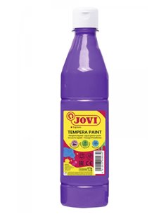 Jovi Tempera Paint Tempera Liquida 500ml - Base Eau - Lista Pour Usar - Alto Poder Cubriente - Séchage rapide - Excelente Fluide