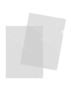 Dohe 100 Dossier de Polipropileno Transparent Acabado Cristal - Taille A4