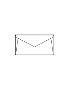 Sam Pack de 500 Sobres de Papier Offset 80grs - Dimensions 90x140mm - Especial Pour Impression - Couleur Blanc