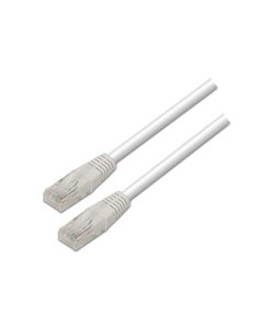 Aisens Câble de Réseau Latiguillo RJ45 Cat.6 UTP AWG24 - 1.0m - 10/100/1000 Mbit/s - Couleur Blanc