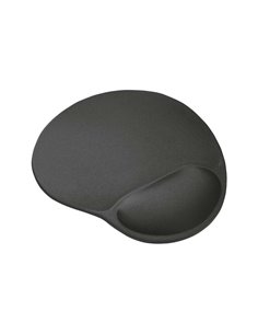 Trust BigFoot Tapis de souris Souris Ergonomica - Reposamuñecas de Gel - Dimensions 23.6x20.5x1.6 cm - Couleur Noir