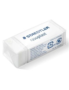 Staedtler Rasoplast 526 B30 Goma de Borrar - Borrado de Haute qualité - Minimos Residuos - Couleur Blanc