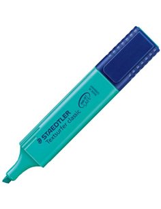 Staedtler Textsurfer Classic 364 Marqueur Fluo - Pointe Biselada - Trait entre 1 - 5mm - Encre Avec Base de Eau - Couleur Turquo