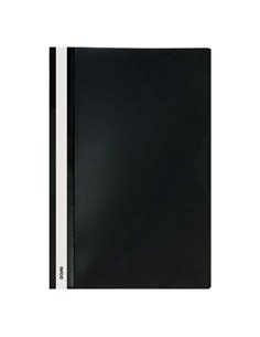 Dohe Dosier Avec Fastener de Polipropileno - Taille Folio - Cubierta Transparent et Trasera Opaca - Idéal Pour Organizar Documen