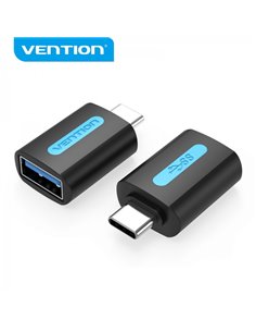 Vention Adaptateur USB-C Mâle à USB 3.0 À Femelle - Couleur Noir