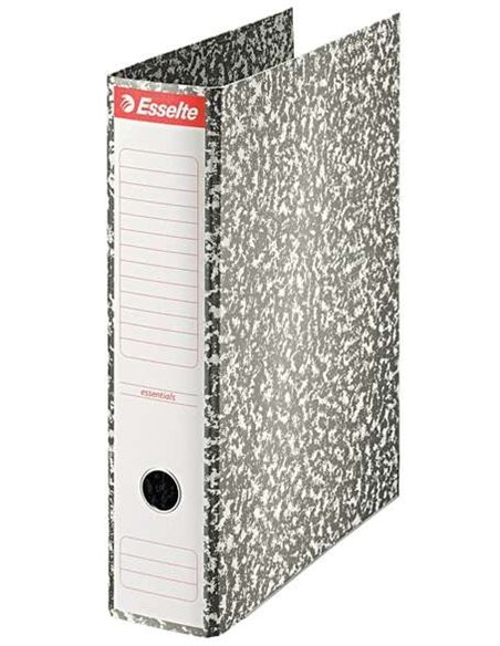 Esselte Archivador de Palanca Format Folio - Lomo 75mm - Ollao et Cantoneras Metalicas - Capacité Pour 500 Feuilles - Forrado de