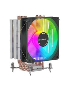 Unykach Unycool H60 ARGB Disipador CPU - Multisocket Universal - Ventilateur 120mm - Couleur Noir