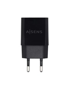 Aisens Cargador USB 10W Haute Eficiencia - 5V/2A - Couleur Noir