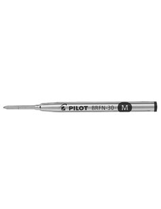 Pilot Recambio Metalico Pour Boligrafos Ageless, Custom Urushi, Grance, Raiz et Heritage 91 - Pointe Media 1.00mm - Couleur Noir