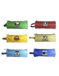 Bismark Animals Trousse Redondo Avec Imagenes de Animales - 1 Compartimento - 6 Diseños Diferentes