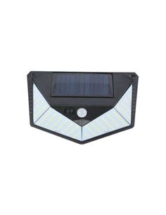 Elbat Aplique Solar 3 Caras - 250LM - Luz Fria 6500K - Sensor Movimiento - Batterie 1200mAh