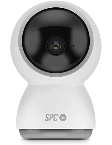 SPC Lares 360 Appareil photo de Vigilancia Wifi - Giro 360º - Full HD 1080P - Seguimiento de Personas - Vision Nocturna - Design