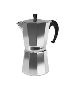 Orbegozo KF 1200 Cafetera Italiana de Aluminium Prepara 12 Tazas de Cafe Aromatico et Exquisito Mango Ergonomique - Valvula de S