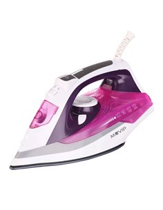Muvip MV0641 Plancha de Ropa Vapor 2200W - Semelle de Ceramica - Funcion de Vapor Vertical - Système de Autolimpieza - Deposito 
