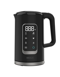 Cecotec Thermosense 500 Touch Hervidor de Eau de 1.7L - Potencia 2200W - Base 360º - Écran digital - Temperatura Regulable - Aci