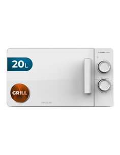 Cecotec Proclean 3120 Flatbed Micro-ondes Sans Plato - 700W - Capacité de 20L - Grill de 800W - Tecnologia 3Dwave Envolvente - R