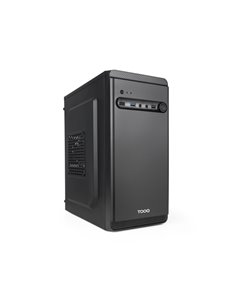 Tooq Dodeka Ultra Boîte Torre MicroATX - Taille Disco Soportado 3.5", 2.5" - USB-À 2.0, USB-À 3.0, USB-C et Audio - Alimentation