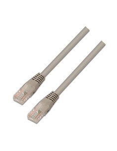 Aisens Câble de Réseau Latiguillo RJ45 LSZH Cat.6 UTP AWG24 - 0.5m - Sans de Halogenos - 10/100/1000 Mbit/s - Couleur Gris
