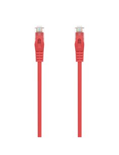 Aisens Câble de Réseau Latiguillo RJ45 LSZH Cat.6A 500 MHZ UTP AWG24 - 1.5m - Sans de Halogenos - 10 Gigabit/s - Couleur Rouge