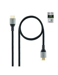 Nanocable Câble HDMI 2.1 Certificado Ultra HS M-M 1m - Couleur Noir