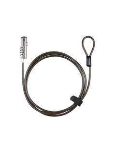 Tooq Câble Sécurité Nano 2.5x6mm Combinacion Portable - Couleur Gris