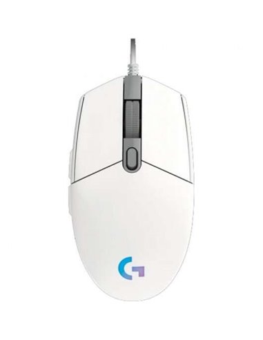 Logitech G203 Lightsync Souris USB 8000dpi - 5 Botones Programables - Iluminacion RGB Lightsync - Usage Diestro - Câble de 2.10m