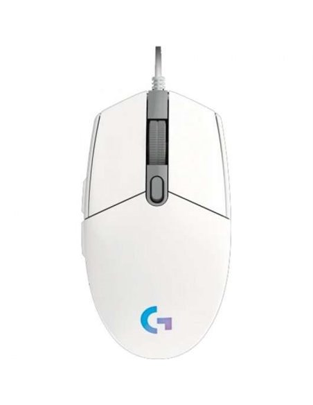 Logitech G203 Lightsync Souris USB 8000dpi - 5 Botones Programables - Iluminacion RGB Lightsync - Usage Diestro - Câble de 2.10m