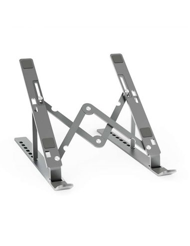 Aisens Support de Sobremesa Réglable Pour Portable / Tablet - Couleur Gris
