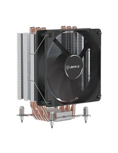Unykach Unycool H60 Disipador CPU - Multisocket Universal - Ventilateur 120mm - Couleur Noir