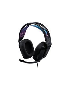 Logitech G335 Écouteurs Gaming Avec Microfono - Adaptateur USB-C - Multiplataforma - Altavoces Dinamicos - Jack 3.5mm - Couleur 
