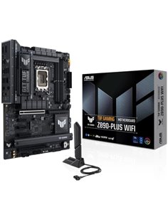 Asus TUF Gaming Z890-PLUS WIFI Placa Base LGA 1851 - WiFi, Bluetooth, HDMI, DisplayPort, 4x DDR5, 4x SATA III, M.2, PCIe 4.0 et 