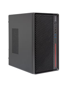 Unykach Numen 300 Pro Boîte Torre Micro ATX, Mini ITX - Taille HDD 2.5", 3.5" - USB 2.0, 3.0 et Audio - Couleur Noir