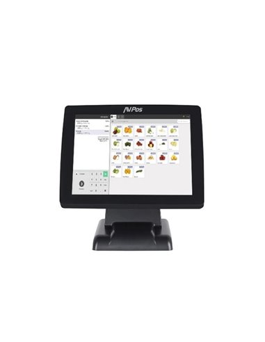 AVPos TPV K3000 15 Tactil - I5 - 8gb Memoria - SSD 128gb - VGA, HDMI - WIFI, LAN - Couleur Noir