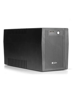 NGS Fortress 2000 V2 SAI 1500VA UPS 900W - Tecnologia Off Line - Funcion AVR - 4x Schukos - Protection Sobrecargas et Cortocircu