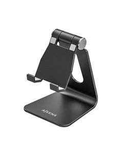 Aisens Support de Sobremesa Taille M Réglable (1 Pivote) Pour Mobile / Tablet - Couleur Noir
