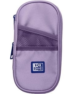 Oxford B-Max Étui Trousse Expandible - 1 Compartimento de Gran Capacité - 2 Poches Exteriores - Fabricado en Material Reciclado 