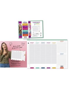 Ingraf Mediterraneo Planificador Semanal A4 Encolado - 54 Feuilles Taille A4