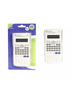 Bismark 82MS Calculadora Cientifica 12 Digitos Avec 240 Funciones - Couvercle Protectora - Funcion Multi-Replay - Calculo de Fra