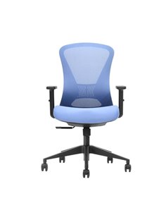 Cromad Senior SE1700 Silla de Bureau - Altura Réglable Avec Elevador de Gas de Grado 4 - Support Lumbar Réglable - Asiento Avec 