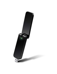 TP-Link Archer T4U Adaptateur USB 3.0 Inalambrico de Double Banda AC1300 - Jusqu'à 1200Mbps (867+400) - IEEE 802.11ac - Boton WP