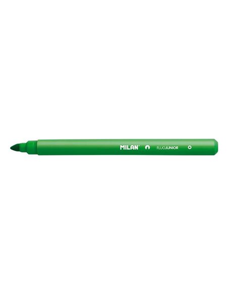 Milan Junior Marqueur Fluo - Pointe Biselada 1 - 4mm - Couleur Vert