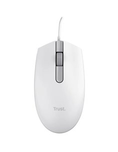 Trust TM101 Eco Souris USB 1200dpi - Fabricado Avec 50% de Plasticos Reciclados - 3 Botones - Usage Ambidiestro - Câble de 1.60m