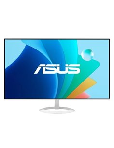 Asus Monitor 23.8" IPS FullHD 120Hz - Respuesta 1ms - 16:9 - HDMI, VGA, Audio - VESA 75x75mm - Couleur Blanc