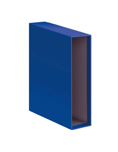Dohe Archicolor Housse Pour Archivador de Palanca - Format Folio - Carton Forrado - Couleur Bleu
