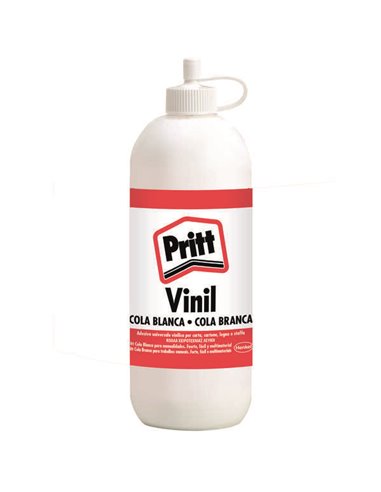Pritt Bote de Cola Blanca 250ml - Idéal Pour Manualidades - Adhésif Pour Diversos Materiales