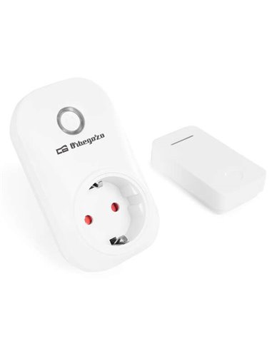 Orbegozo ENM 2000 Enchufe Intelligente Avec Mando à Distancia - Control Sans Pilas - Portée de 150M - Potencia Maxima 3680W - Pr